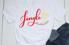 Jingle all the way SVG / Christmas SVG Product Image 3
