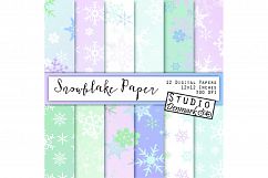 Snowflake Digital Paper Pack Product Image 1