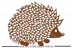 Hedgehog SVG / DXF / EPS / PNG files Product Image 1