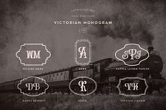 Victorian Monogram Font Product Image 3