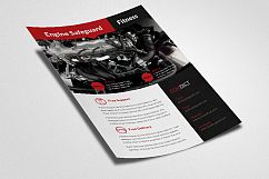 Auto Repair Mechanic Flyer Template Product Image 3