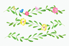Fun and Bright Watercolor Clip Art Set Product Image 3