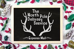 Christmas SVG Cut File - North Pole Delivery Service SVG DXF Product Image 4