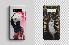 Samsung Galaxy Note 8 3d Phone Case Mockup Product Image 3