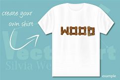 Tree Trunk Alphabet - A Rustic Design for Crafters Product Image 3