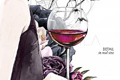 Halloween Vampire Clipart Product Image 9