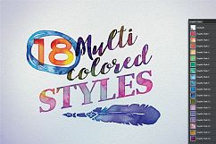 Watercolor Vector Styles Illustrator Product Image 5