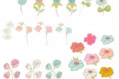 Spring time Doggies illustration set Product Image 4