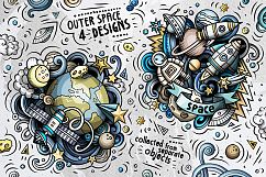 Space Cartoon Doodle Big Pack Product Image 3