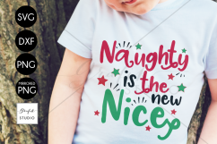 Naughty Is The New Nice CHRISTMAS SVG File Bundle Product Image 1
