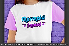 Mermaid Squad SVG File - Mermaid SVG File - 1063 Product Image 3