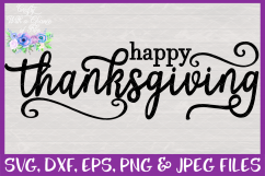 Happy Thanksgiving SVG Farmhouse Sign Design Product Image 3