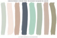Brush Strokes, Digital Brush Strokes Product Image 2