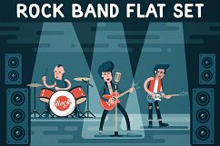 Rock Band Flat Set Product Image 1