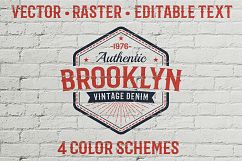 Authentic Vintage Logo Template Product Image 1