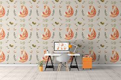 Watercolor Autumn Fox Product Image 9