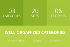 150 Fitness &amp; Sports Glyph Inverted Icons Product Image 3