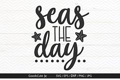 Sea The Day - SVG DXF JPG PNG EPS Product Image 1