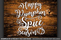 Happy Pumpkin Spice Season - Thanksgiving Svg - 6012 Product Image 3