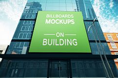 Billboards Mockup on Building Vol.1 Product Image 10