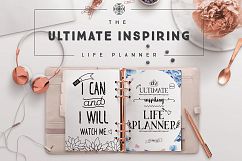 The Ultimate Inspiring Life Planner Product Image 1