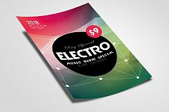 Electro Flyer Template Product Image 2
