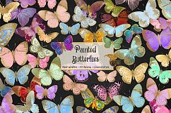 Painted Butterfly Clipart Product Image 3