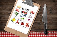 Gazpacho. Watercolor collection Product Image 4