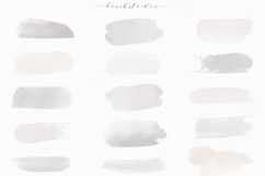 Watercolor Textures &amp; Brushstrokes - Faint Product Image 3