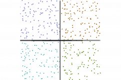 Glitter Heart Confetti Overlay Clipart Product Image 4