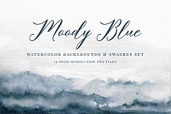 Watercolor Backgrounds and Swashes Product Image 1