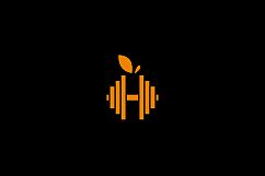 Orange Barbell Fitness Logo Product Image 1