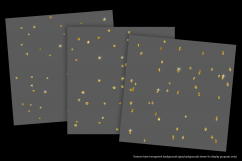 Sparkly Gold Confetti (Sparse) - transparent backgrounds Product Image 6