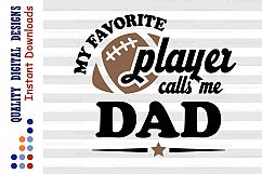 Football Dad Shirt SVG Football decor Sports SVG Product Image 2