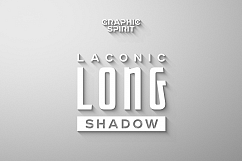 Laconic Long Shadow for Photoshop Product Image 1