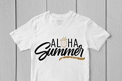Aloha Summer - Summer SVG EPS DXF PNG Cutting Files Product Image 3
