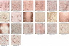 Rose Gold Ephemera Digital Paper Product Image 3