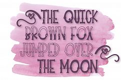 Adored - A Hand Lettered Font Trio & Clipart Pack Product Image 4