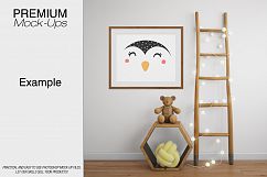 Kids Room &amp; Frame Mockup Product Image 7