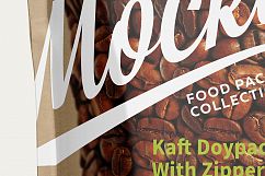 Kraft Transparent Doypack With Zipper Product Image 4