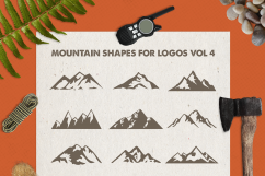 Mountain Shapes For Logos Vol 4 Product Image 1