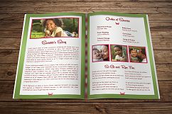Child Funeral Program Template Photoshop Product Image 2