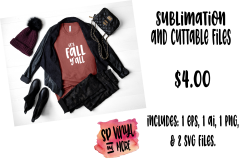 It&#039;s Fall Y&#039;all Cuttable and Printable Design Files Product Image 1