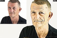 Old Oil Paint Art - Photoshop Action Product Image 5