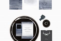 Modern Boho: nude tribal &amp; floral watercolor collection  Product Image 10
