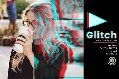 Glitch Photoshop Action Product Image 4