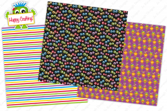 Monster digital papers, Monster patterns Product Image 5