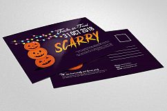 Halloween Party Invitation Postcard Product Image 1