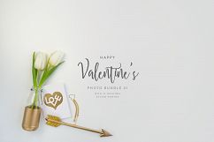 Valentine&#039;s Styled Photo Bundle - Gold &amp; Rose Product Image 10