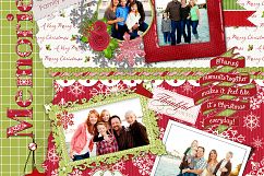 20 Simply Christmas: Mega Digital Paper Pack Collection Product Image 3